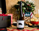 Christmas White Wine & Festive Treats Gift Hamper | IMP & MAKER