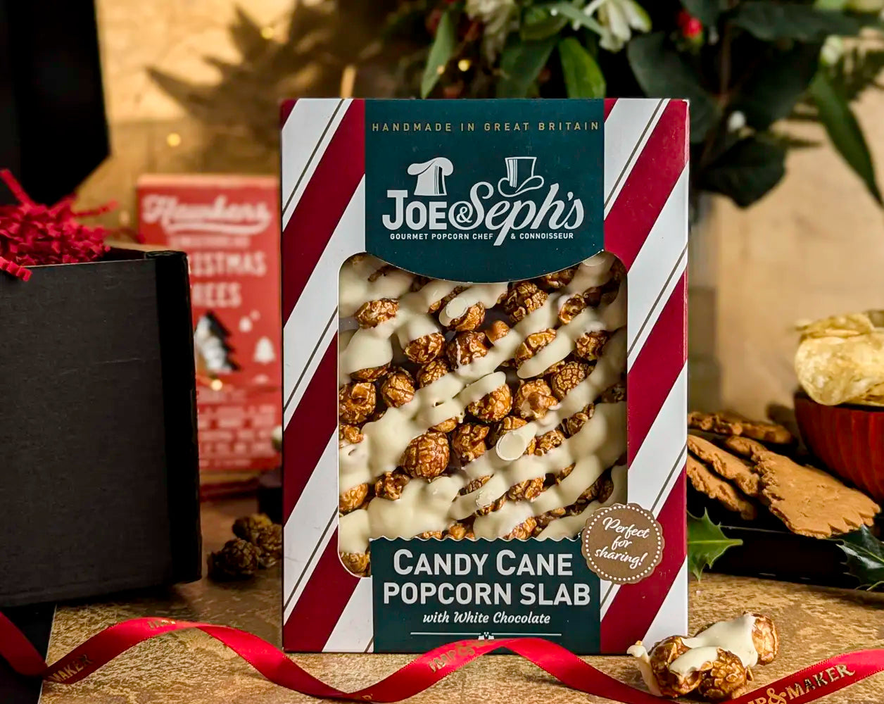 Christmas White Wine & Festive Treats Gift Hamper | IMP & MAKER