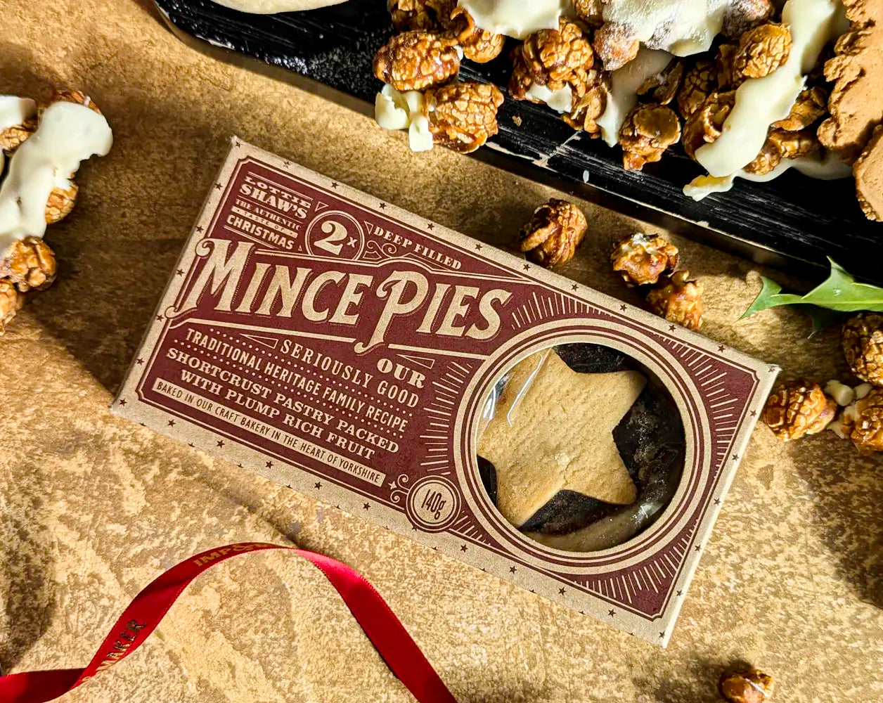 Christmas White Wine & Festive Treats Gift Hamper | IMP & MAKER