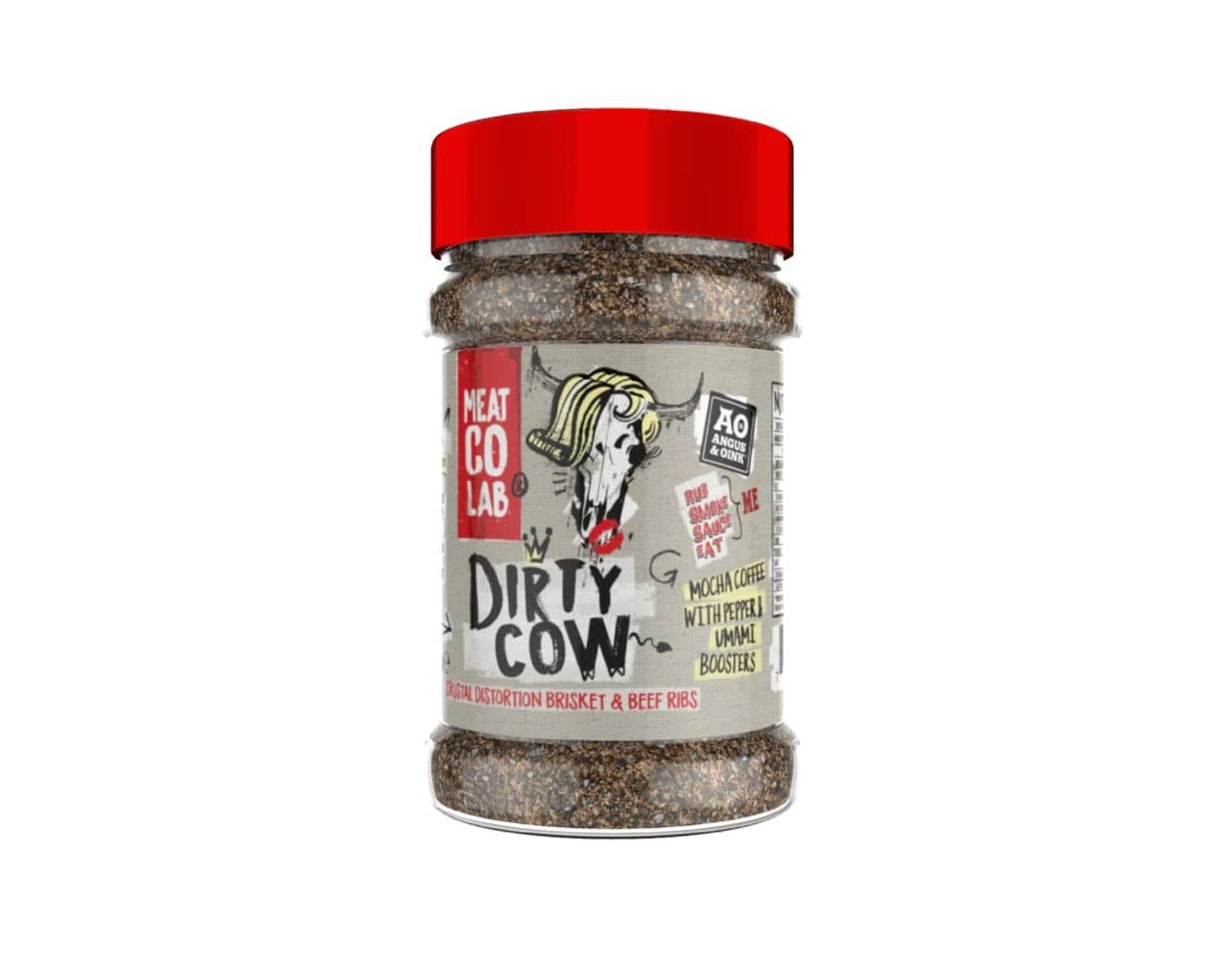 Angus & Oink - Dirty Cow Beef BBQ Rub 220g - IMP & MAKER