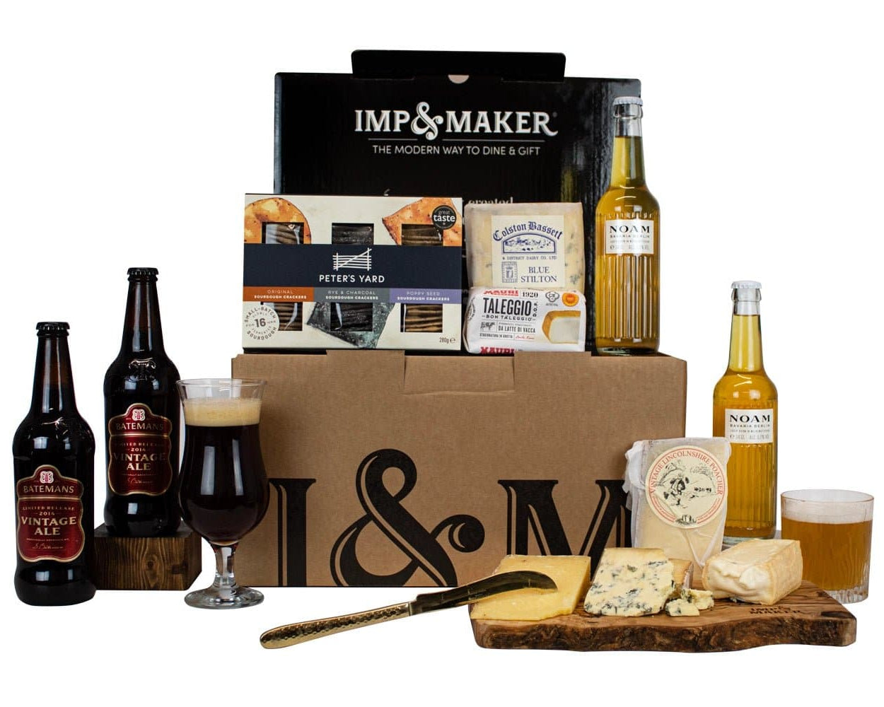 Beer, Ale & Cheese Hamper - IMP & MAKER