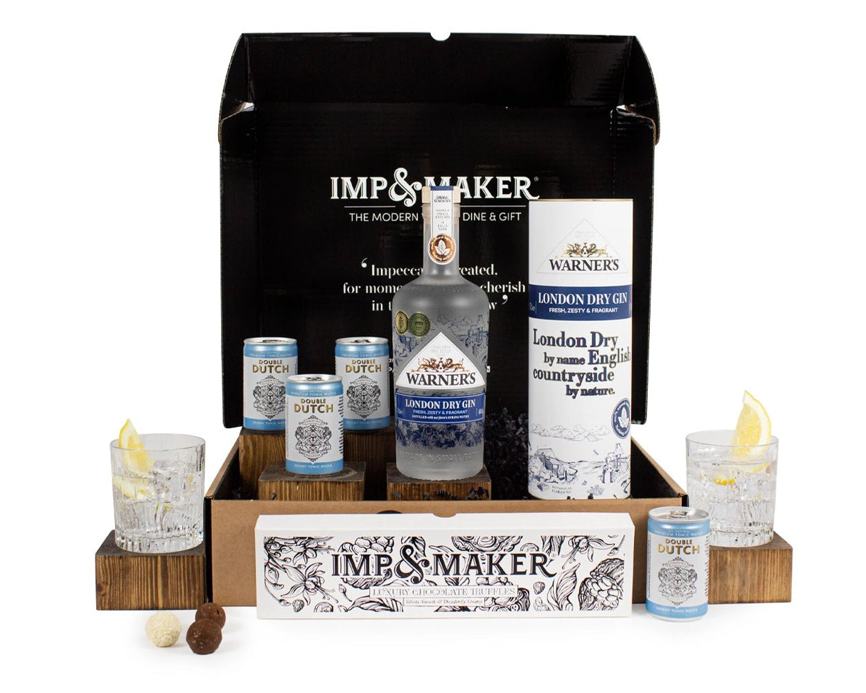 Gin & Chocolate Gift Set - IMP & MAKER