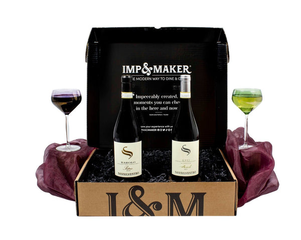Italian Fine Wine Gift Hamper - IMP & MAKER