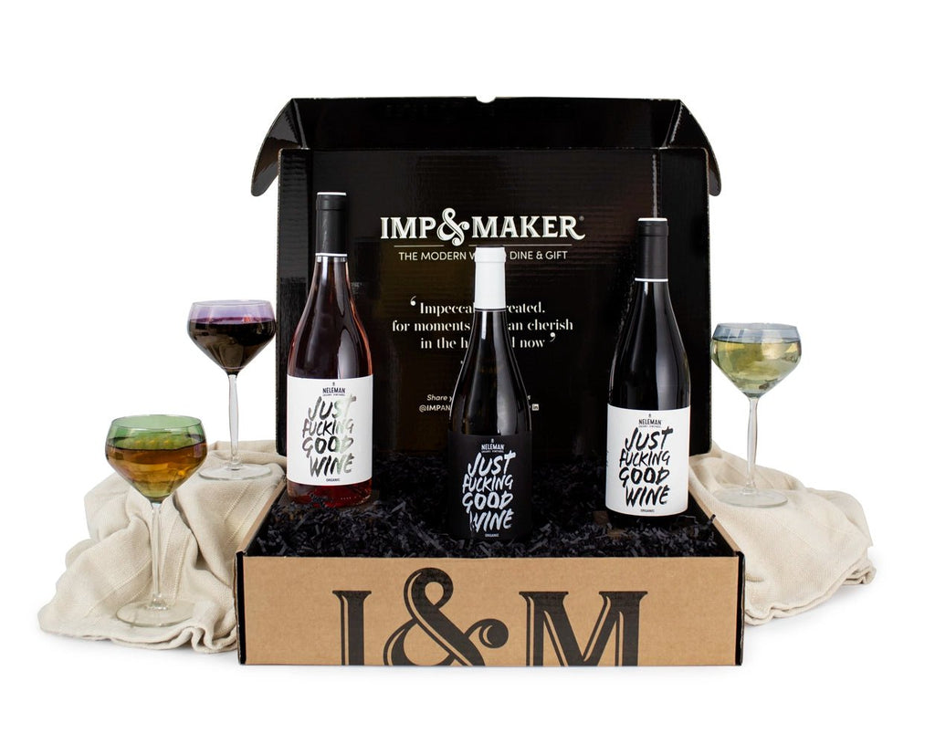 Just F**king Good Organic Wine Hamper - IMP & MAKER