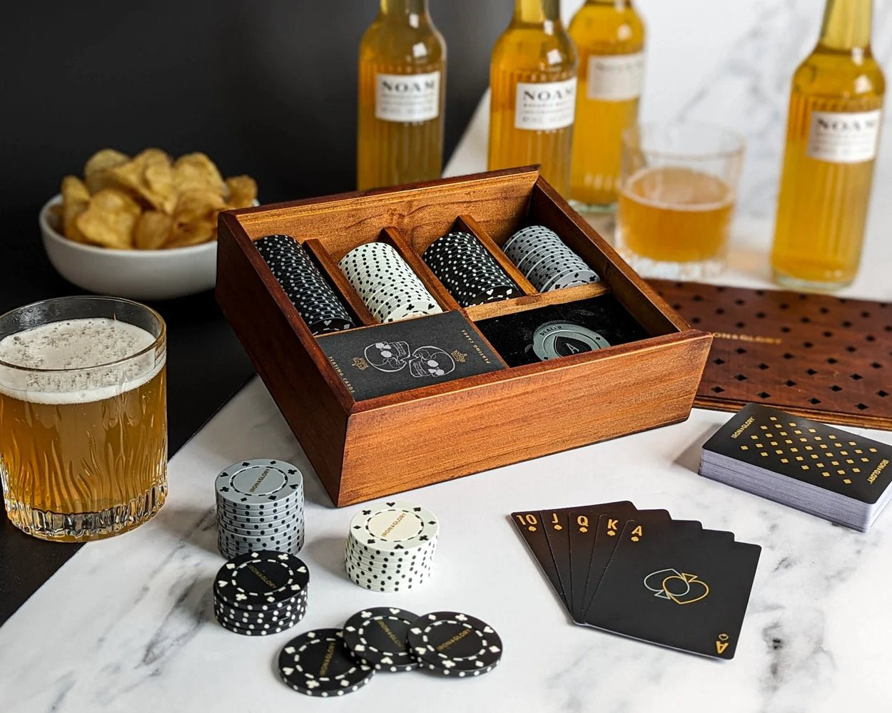 Luxury Beer & Poker Set - IMP & MAKER