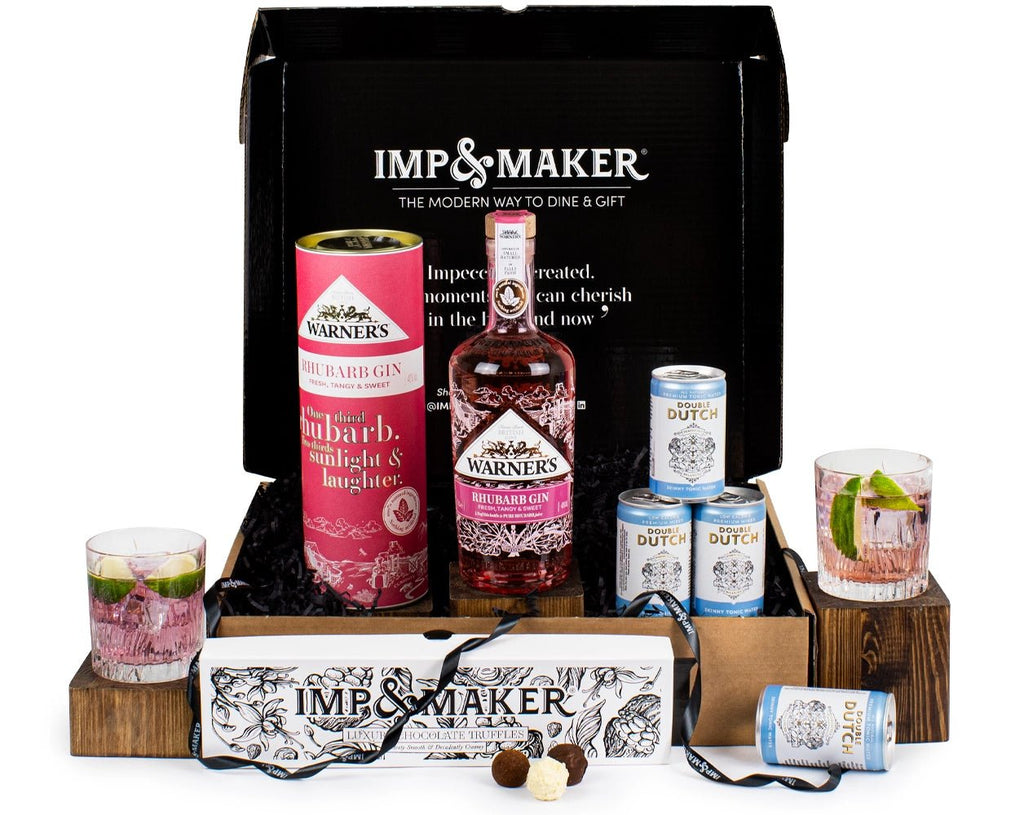 Pink Gin & Chocolate Truffle Gift Set - IMP & MAKER