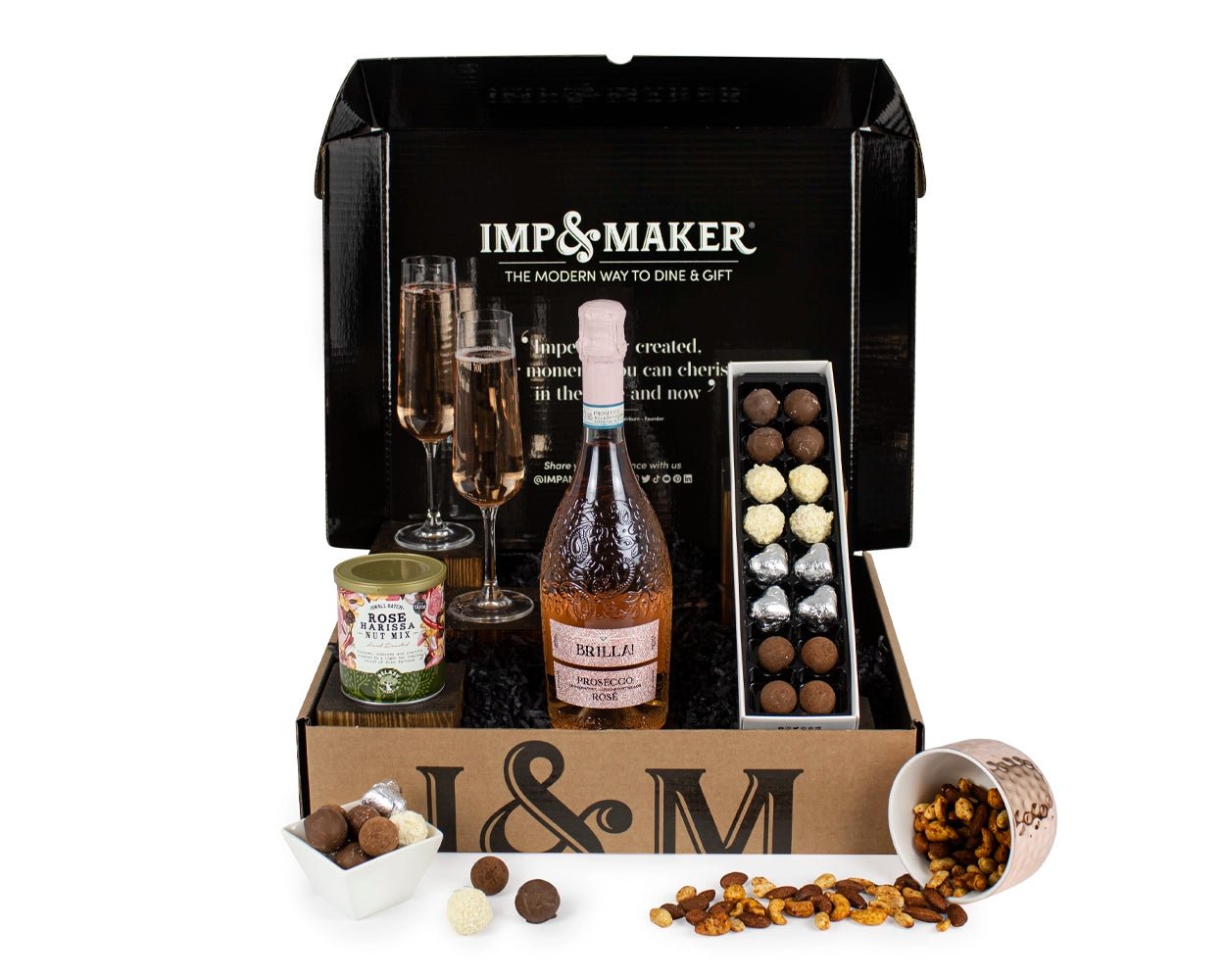 Pink Prosecco Gift Set - IMP & MAKER