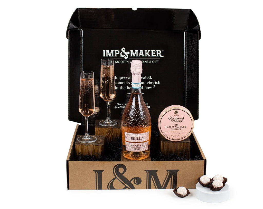 Pink Prosecco & Pink Champagne Truffles - IMP & MAKER
