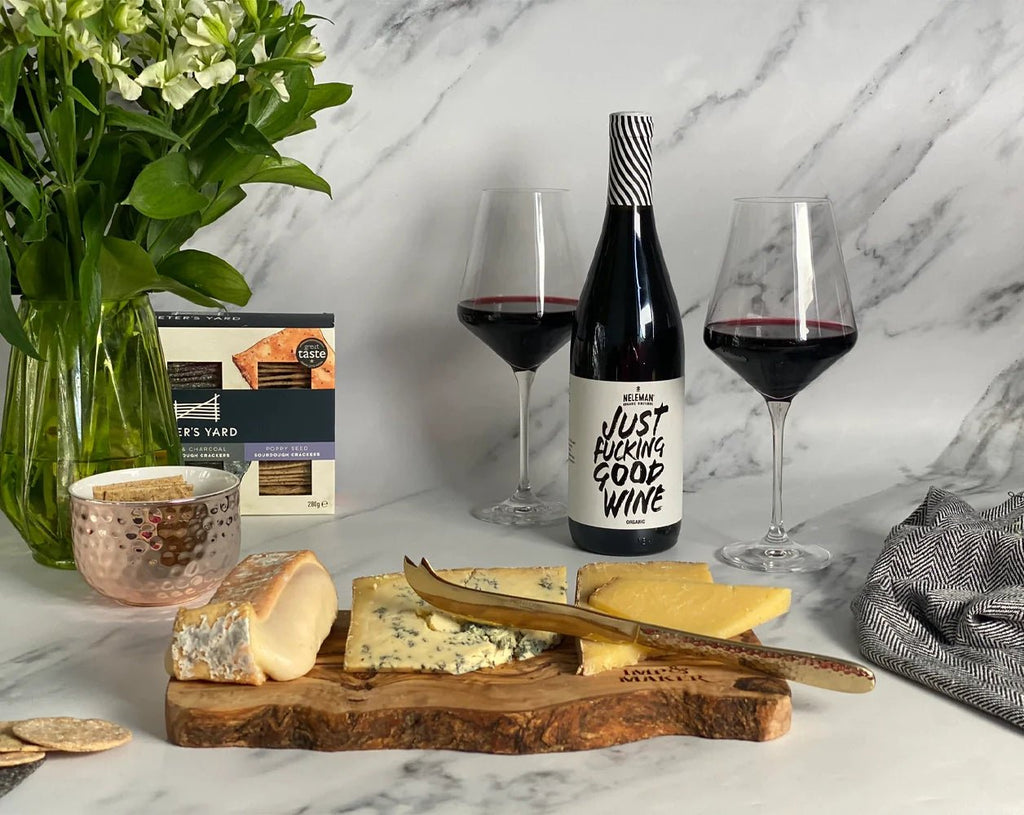 Red Wine & Cheese Gift Hamper - IMP & MAKER