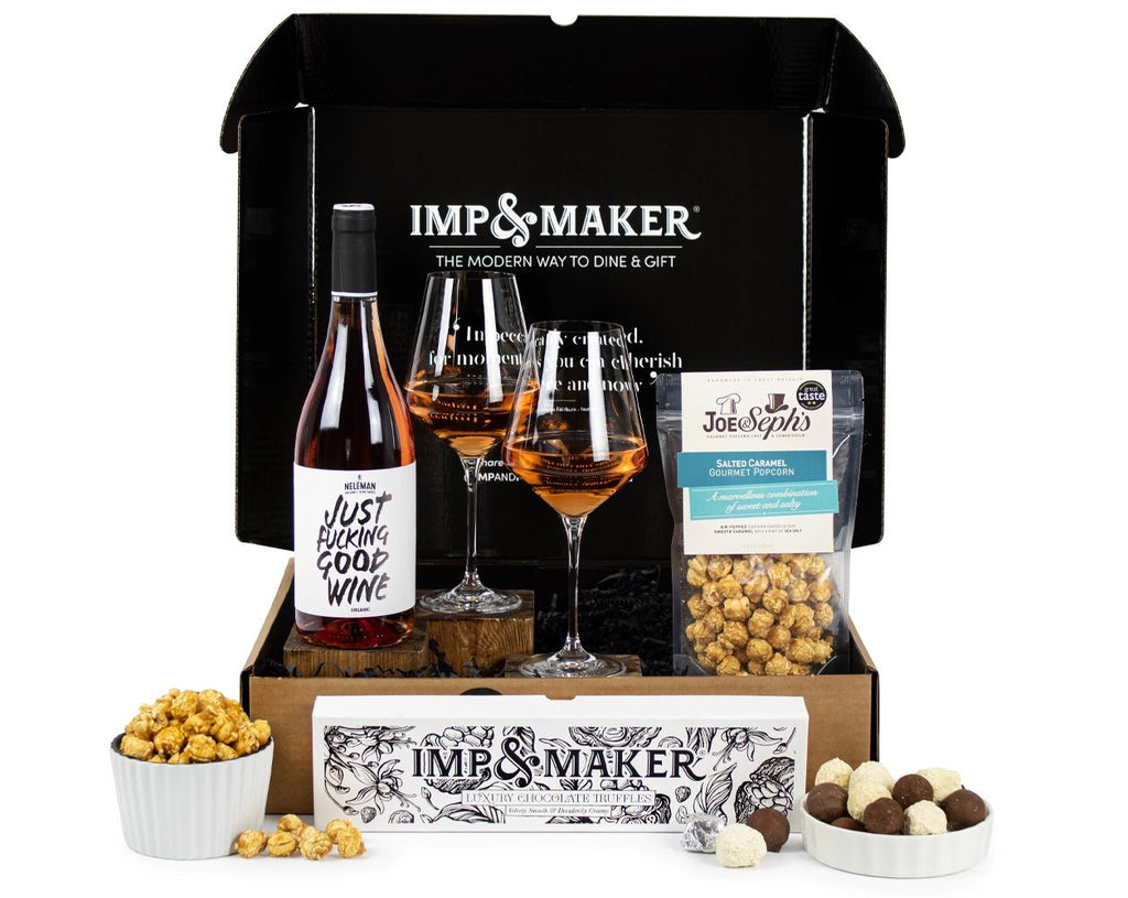 Rosé Wine & Treats Hamper - IMP & MAKER