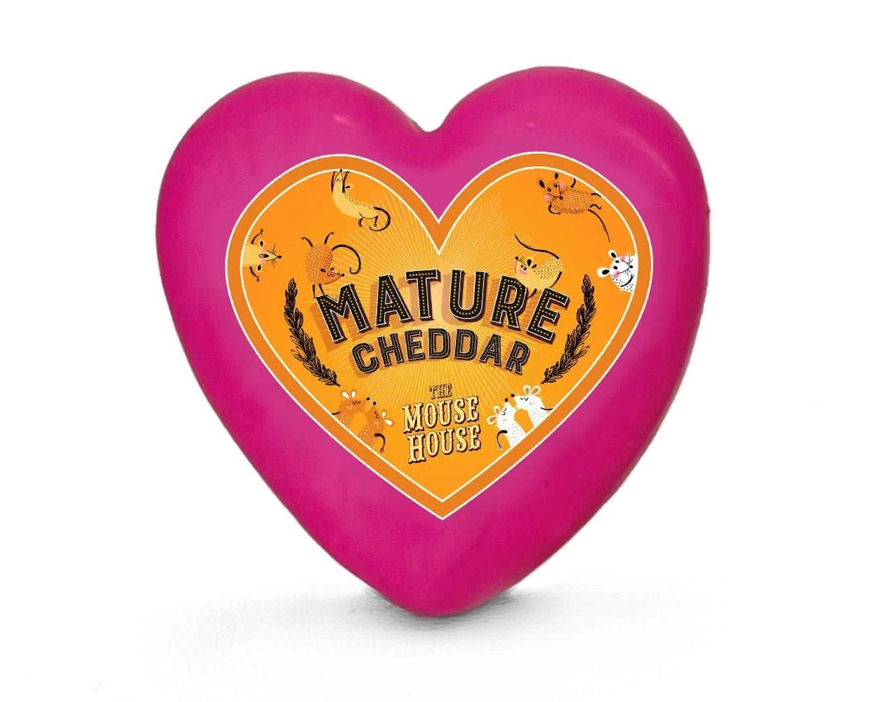 The Mouse House Mature Heart Cheddar 200g - IMP & MAKER