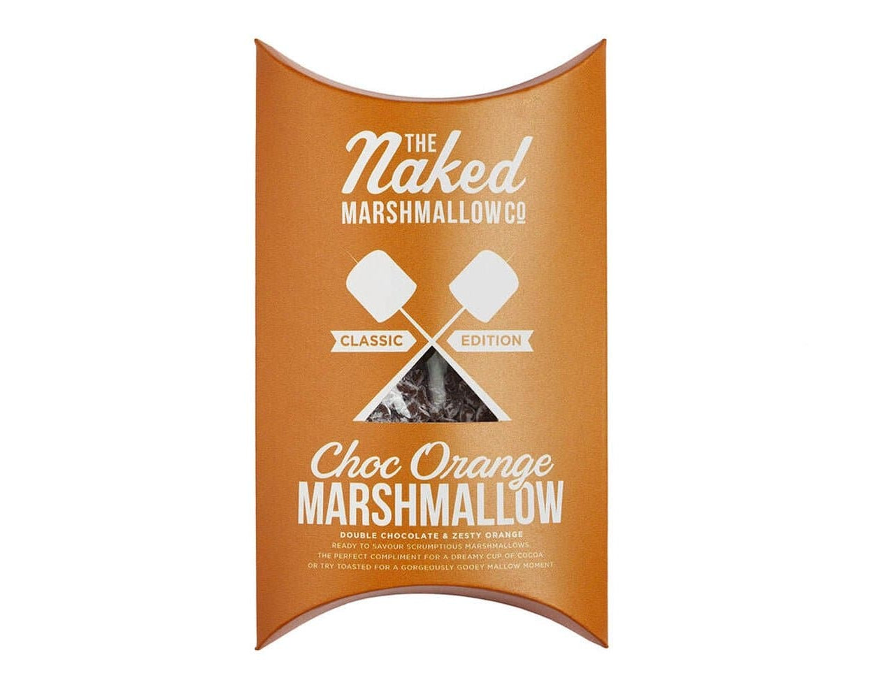 The Naked Marshmallow Co Choc Orange Marshmallows 100g - IMP & MAKER