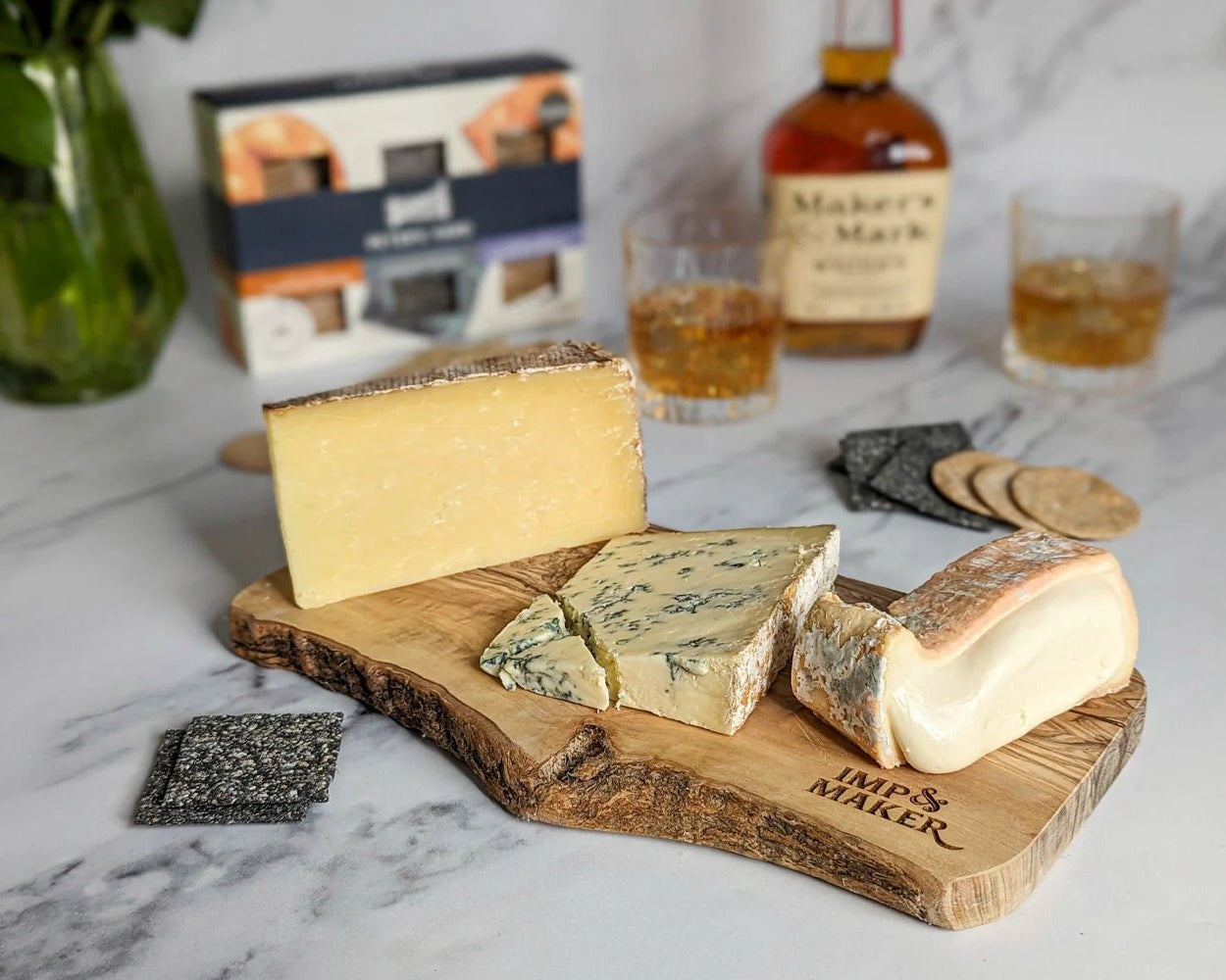 Whisky & Cheese Gift Hamper - IMP & MAKER