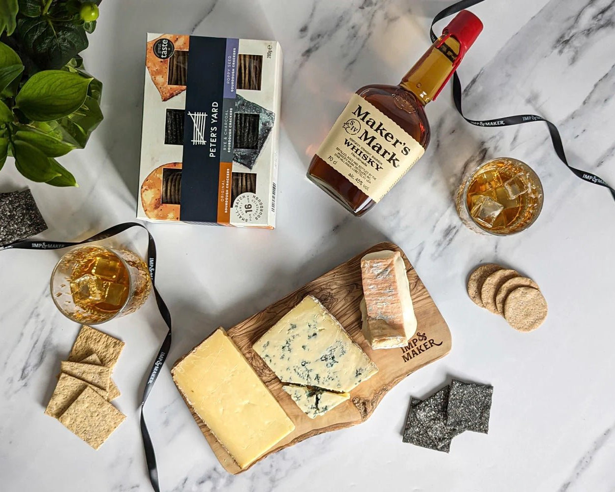 Whisky & Cheese Gift Hamper - IMP & MAKER